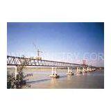 Performance Steel Truss Temporary Pedestrian Bridge with Paint Surface