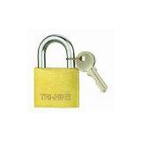 M-THICK BRASS PADLOCK-SAND POLISH thumbnail-1