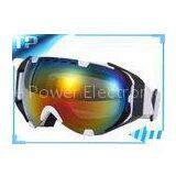 Small Men Anti Fog Custom Snow Goggles Light Weight For Outdoor Sport