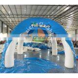 Used Outdoor Inflatable Blue Tent for Event, Advertising Inflatable Air-saeled Tent for Sale thumbnail-6