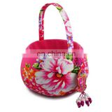 2017 New year Candy basket flower bag fabric basket Umay-CNY0001