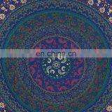 Indian Ombre Mandala Queen Tapestries Wall Hanging Throw Beach Decor Ethnic Bohemian Wall Decor Tapestry Bedspread thumbnail-3