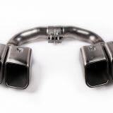 KM for Cayenne Turbo Style 9Y0 2018-up Exhaust Tip Exhaust Pipes Muffler Tips Tail Pipe Black Titanium Normal Style thumbnail-3