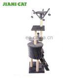 Proveedor China Sisal Plush Fabric Scratch Climber Post Perch Cat Tree thumbnail-5