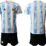 2020/21 Argentina Home Jersey&Shorts thumbnail-1