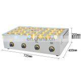 32 Holes Copper Gas Imagawayaki Maker Commercial Obanyaki Machine For Food Truck thumbnail-5