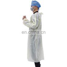 PP Non Woven Isolation Gown Disposable for Hospital Vistor thumbnail-4