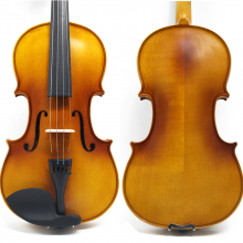 Wholesale Price Sale Musiker Brand Handmade Violin for Beginners and Children OEM ODM Brand Stringed Instruments What is the Violin Made Of? Handmade, Hand-carved Head, thumbnail-4