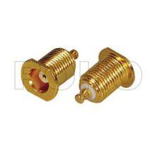 Gold Plated Jack/Female RF Coaxial MCX Connector for Cable and PCB Mount thumbnail-5