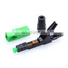 SC Optic Fiber Fast Connector Single Mode UPC APC Simplex Fiber Optic Quick Connector SC Fiber Adapter thumbnail-1