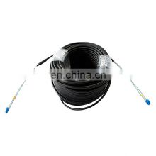 Outdoor Waterproof Fiber Optical DLC/PC both end with NSN boot Base station 2 core RRU CPRI cable