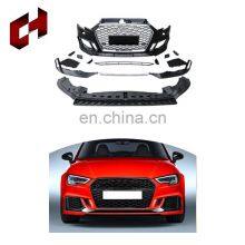 CH New Arrival Best Fitment Engineer Hood Mud Protecter Headlamps Facelift Bodykit For Audi A3 2017-2020 To Rs3 thumbnail-5