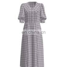 Professional Production Lightweight Tc Stretch Seersucker Woven Fabric For Dress Or Pants thumbnail-1