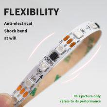 LC8806 Ucs1903 Ws2811 50m 100 Meter Outdoor Decoration Lights Led Display Waterproof IP67 Led Light Strip With Aluminum Profile thumbnail-2