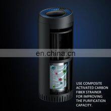 OEM Mini Smart Room Commercial Electronic Desktop Ionizer uv Hepa Portable Car Air Purifier Aromatherapy Parts Filter thumbnail-4