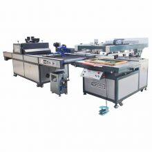 Screen Printing Machine With UV Tunnel Curing Machine