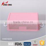 Retangular Plastic Kitchenware Vegetable Basket With Handles thumbnail-5