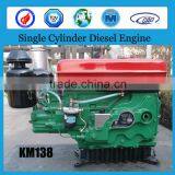 Agricultural Machine Single Cylinder Diesel Engine KM138 ZS1115