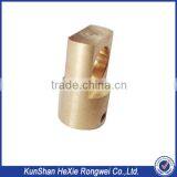 Golden Anodized Metal Cnc Lathe Machining Parts thumbnail-5