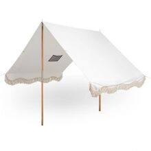 Commercial Beach Gazebo With Heavy-Duty Wooden Frame and Waterproof Roof, for Resort Rental Business and Beach Club thumbnail-3