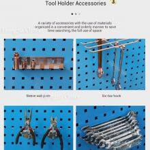 HN-1990M Professional Double-Sided Tool Rack | High-Capacity 5S Medical Lab Organizer With Secure Bin System & Locking Casters thumbnail-5