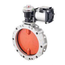 Factory Direct Sales Flange Dust Butterfly Valve thumbnail-1