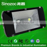 Sinozoc High power 100w/200w/300w/400w led flood lights square outdoor tunnel use led tunnel lights fixture