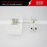 South Korea HJ Industrial Haco Model Switch 2P 32A MCB Safety Circuit Breaker With Cover thumbnail-3