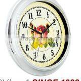 Plastic Quartz Wall Clock, Wholesale Wall Clock thumbnail-1