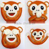 Free Sample Whats App Emoji Monkey/Monkey Smiley Pillow Emoji/cute Monkey Emoji Pillows thumbnail-1