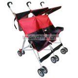 Red Color Lightweight Mother Baby Stroller Bike,baby Double Stroller