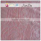 Fashionable White Nylon Tulle Lace for Women Dress thumbnail-3