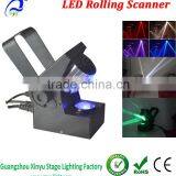 DMX512 10W Quad RGBW Single Roller Led Scanner Stage Beam Light