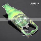 Beer Bottle Shaped Promotional Vietnam Saigon Souvenirs Printing Stainless Steel Metal Custom Beer Bottle Opener thumbnail-6
