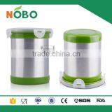4pcs Stainless Steel Tea Coffee Sugar Canisters Set thumbnail-5