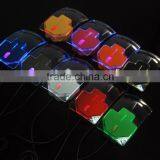 All Transparent 3D Wired Multicolor Light Mouse Wired Antistatic Small Computer ESD Mouse in USB Type thumbnail-4