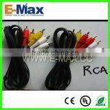 1.2m/4ft Triple 3 RGA Audio Video AV Cable thumbnail-3