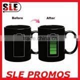 Custom Your Design High Quality Magic Ceramic Cup,cold Thermo Color Changing Mug for Promotional Advertisement Prensent Gift