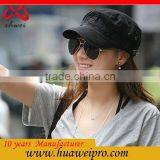 Pure Color Simple Trendy and Retro Military Army Cap Unisex Bulk Military Hat thumbnail-1
