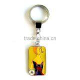 Fashion Zinc Alloy Enamel Fairy Keychain