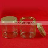 300ml Green Clear PET Plastic Candy Can for Food Packaging thumbnail-3