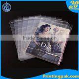 unique customized transparent EVA PVC plastic zipper bag - slider type