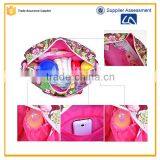2016 Sannovo Wholesale Fashion Floral Tote Baby Changing Bag Supplier's Choice thumbnail-3