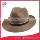Wool Felt Trilby Hat Wholesale thumbnail-3