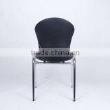 Wholesale STACKABLE Theather Furniture Church Plastic Chairs With Metal Frame 1015d thumbnail-3