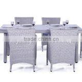 2016 All Weather Round Wicker Rattan Dinning Set hd Designs Outdoor Furniture thumbnail-1