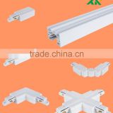 2016 new design 1 Circuit 2 Wires Track rail For LED Track light System for COB light 30w 40w