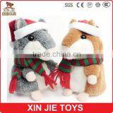 Cheap Talking Hamster Plush Toy Custom Stuffed Animal Toy With Music Popular Soft Musical Christmas Gift Toys