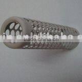 Aluminum tube for hairbrush