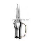 Durable sharp metal cutting shears with anti-slip grip